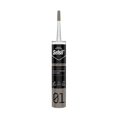 SELSİL GENEL AMAÇLI SİLİKON ANTRASİT 280 GR